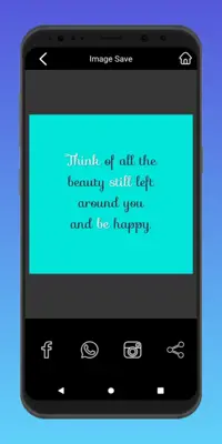 Quotes Maker android App screenshot 0